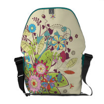 un bon nombre de vecteur à la mode de fleurs sacs messenger