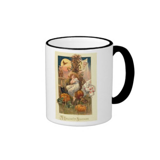 Un cauchemar de Halloween Tasse À Café
