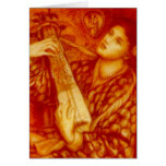Un chant de Noël par la carte de Rossetti