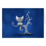 Un chaton de Cheshire (Noël) Cartes De Vœux