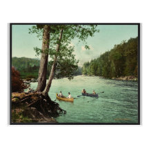 Un classique Photochrom de courant de montagne d'A Carte Postale