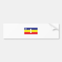 Un drapeau d'entreprise de transport de bataillon  autocollants pour voiture