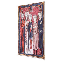 Un fiançailles, de 'Decrets de Gratien' Toile Tendue