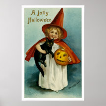 Un Hallowe'en gai Affiche