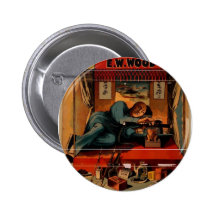 Un joint véritable d'Opiu, rétro théâtre de "E.W.W Pin's Avec Agrafe