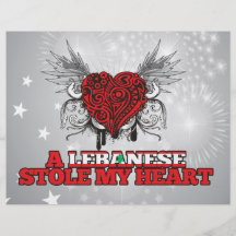 Un Libanais a volé mon coeur Tract Personnalisé
