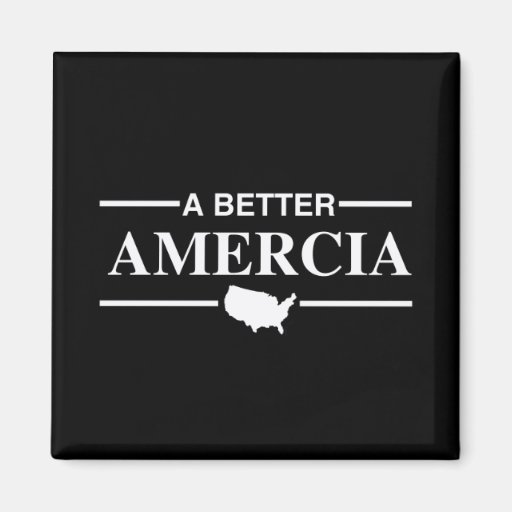 Un meilleur logo d'Amercia - .png Aimant Pour Réfrigérateur