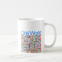 Un monde tasse à café