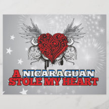Un nicaraguayen a volé mon coeur prospectus personnalisés