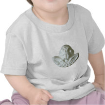Un putto putto à des anges pêcher t-shirts