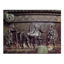 Un Quadriga et un Hoplite Carte Postale