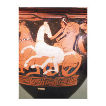 Un rouge-chiffre krater de cloche toile tendue