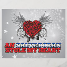 Un Salvadorien a volé mon coeur Prospectus Personnalisés