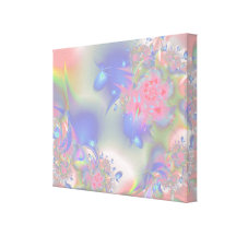 Un souffle de toile enveloppée par ressort impression sur toile