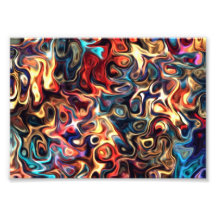 Un tiers de la manière à l'art moderne de la paix  photos sur toile