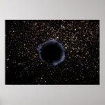 Un trou noir dans un groupe globulaire posters