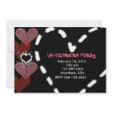 Un-Valentine Party Invitation
