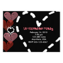 Un-Valentine Party Invitation