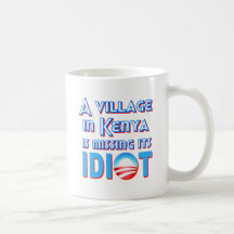 Un village au Kenya manque son idiot Obama Mug