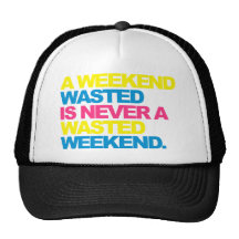Un week-end gaspillé casquette