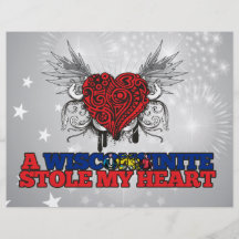 Un Wisconsinite a volé mon coeur Tract Customisé
