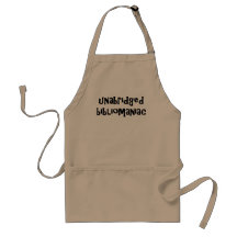 Unabridged Bibliomaniac Apron