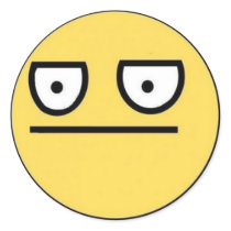 Unamused Sticker