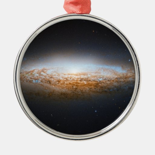 Unbarred Spiral Galaxy UFO Galaxy NGC 2683 Christmas Tree Ornaments