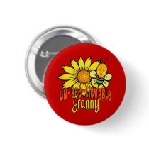 Unbelievable Granny Pinback Buttons