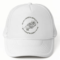 Unborn Baby: Give me a choice by giving me life Mesh Hat