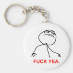 Uncensored F YEA Keychain