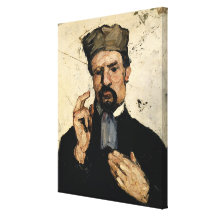 Uncle Dominique as a Lawyer, 1866 Canvas Prints