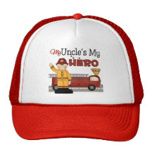 Uncle Firefighter Children's Gift Trucker Hats