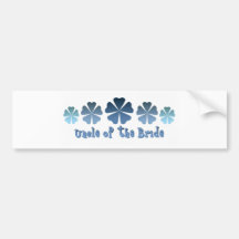 Uncle of the Bride Bumper Sticker