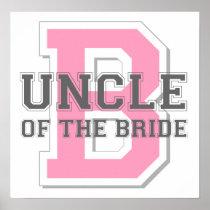 Uncle of the Bride Cheer Poster