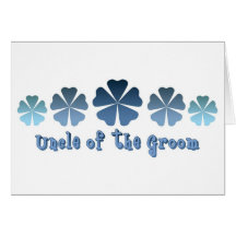 Uncle of the Groom Greeting Card