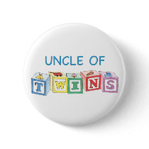 Uncle of Twins Blocks Buttons
