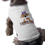 Uncle Sam Corgi Dog T-Shirt