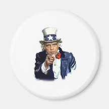Uncle Sam Fridge Magnet