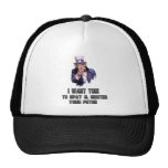 uncle sam grey hat
