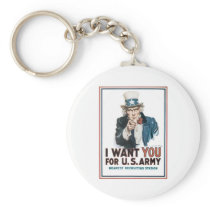 Uncle Sam "I Want YOU!" Key Chains