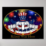Uncle Sam Kilroy Poster 1