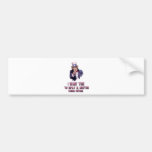 uncle sam pink bumper stickers