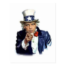 Uncle Sam Postcard