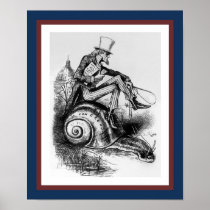Uncle Sam Riding the Congressional Snail