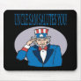 Uncle Sam Salutes You Mouse Pads