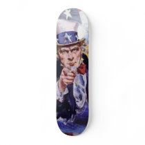 Uncle Sam Skateboard Decks