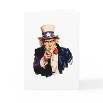 Uncle Sam Wants You! Cards