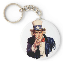 Uncle Sam Wants You! Key Chain