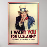 Uncle Sam Wants You posters